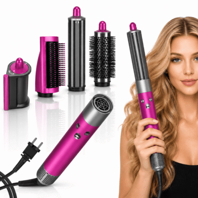 Ondulator Styler Multifunctional 4 in 1 Roz Omaly®